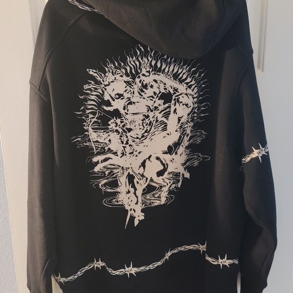 GIVENCHY Barbed Eagle Oversized Fit Hoodie XL - New - Picture 3 of 7